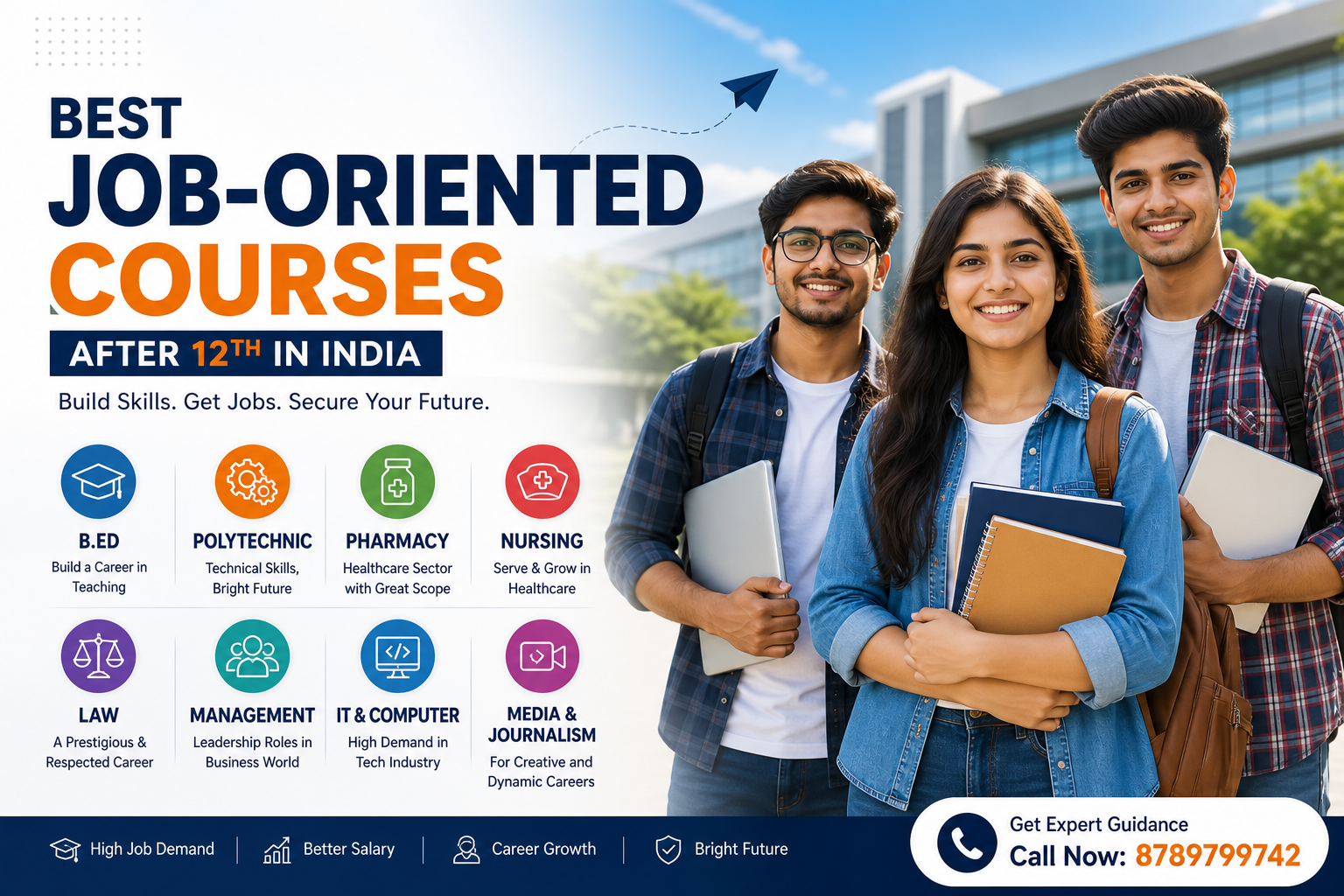 Best Job-Oriented Courses After 12th in India (2026 Guide)